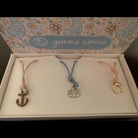New Gemme Simone 2-in-1 Necklaces / Bracelets Set - Picture 2 of 4